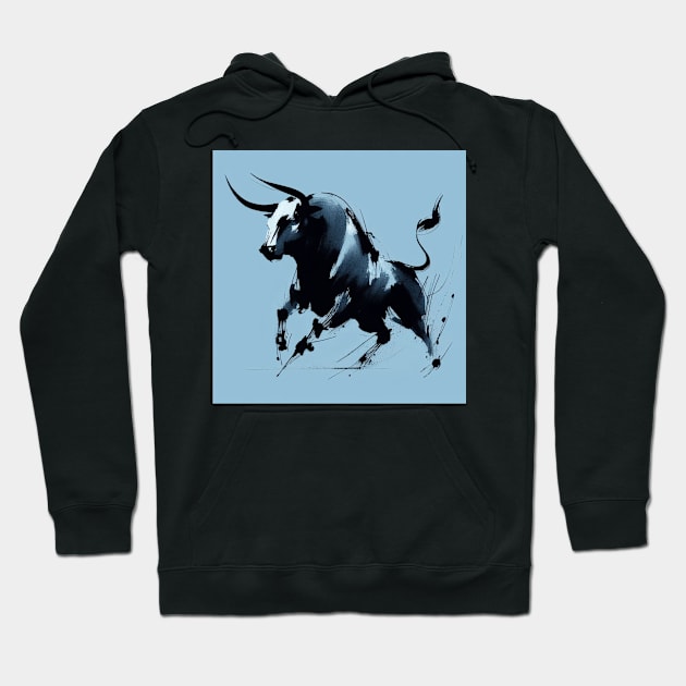 Raging Bull Hoodie by Donkeh23